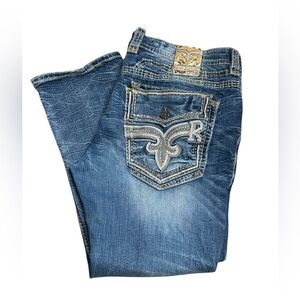 Rock Revival Jeans Men’s size 44x30 Alt Straight